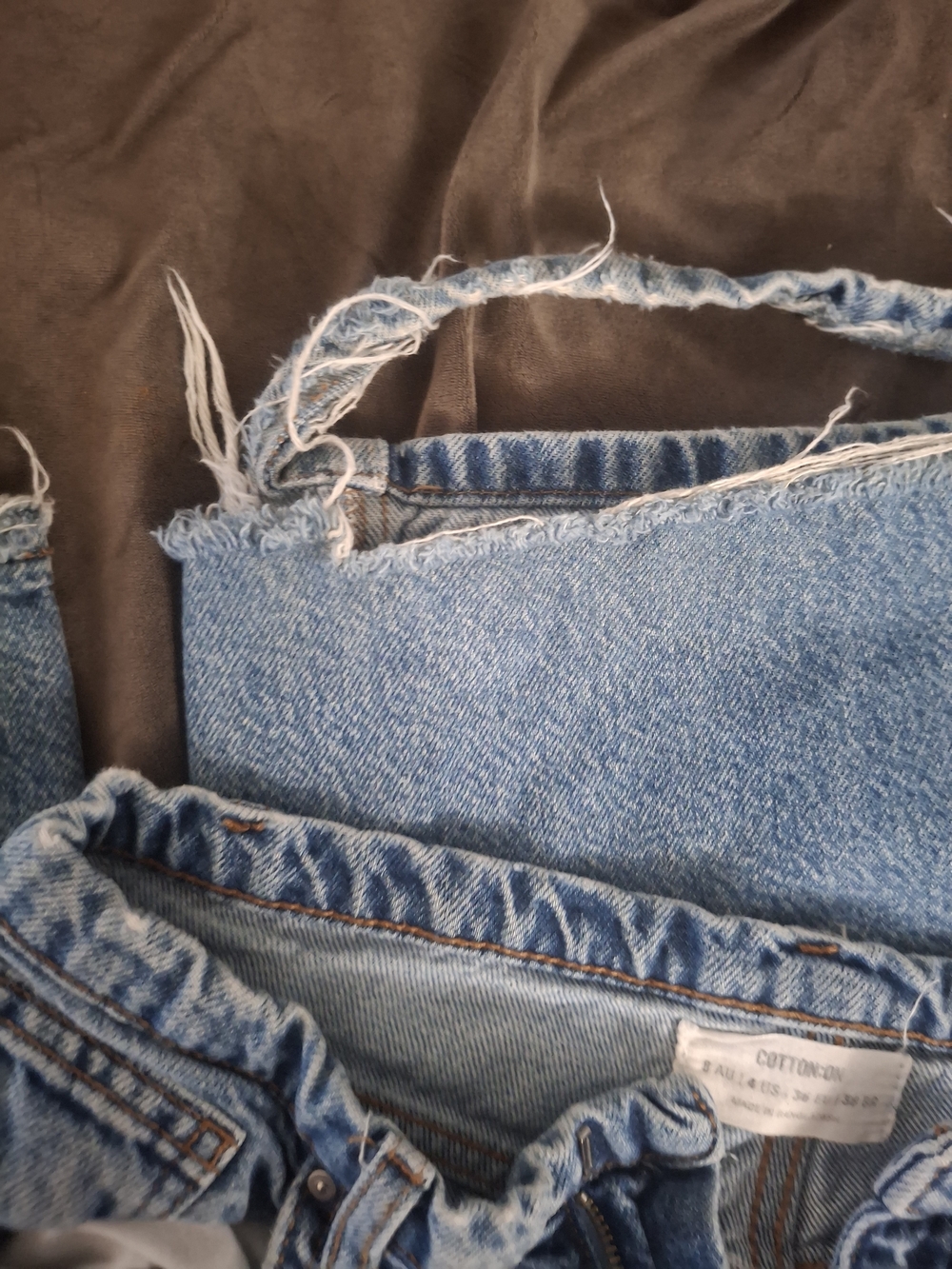 Cotton On Light Blue High-Waist Wide Leg Jeans - Picture 4 of 5